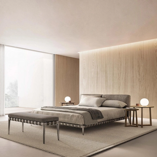 Letto in tessuto Gregory di Flexform