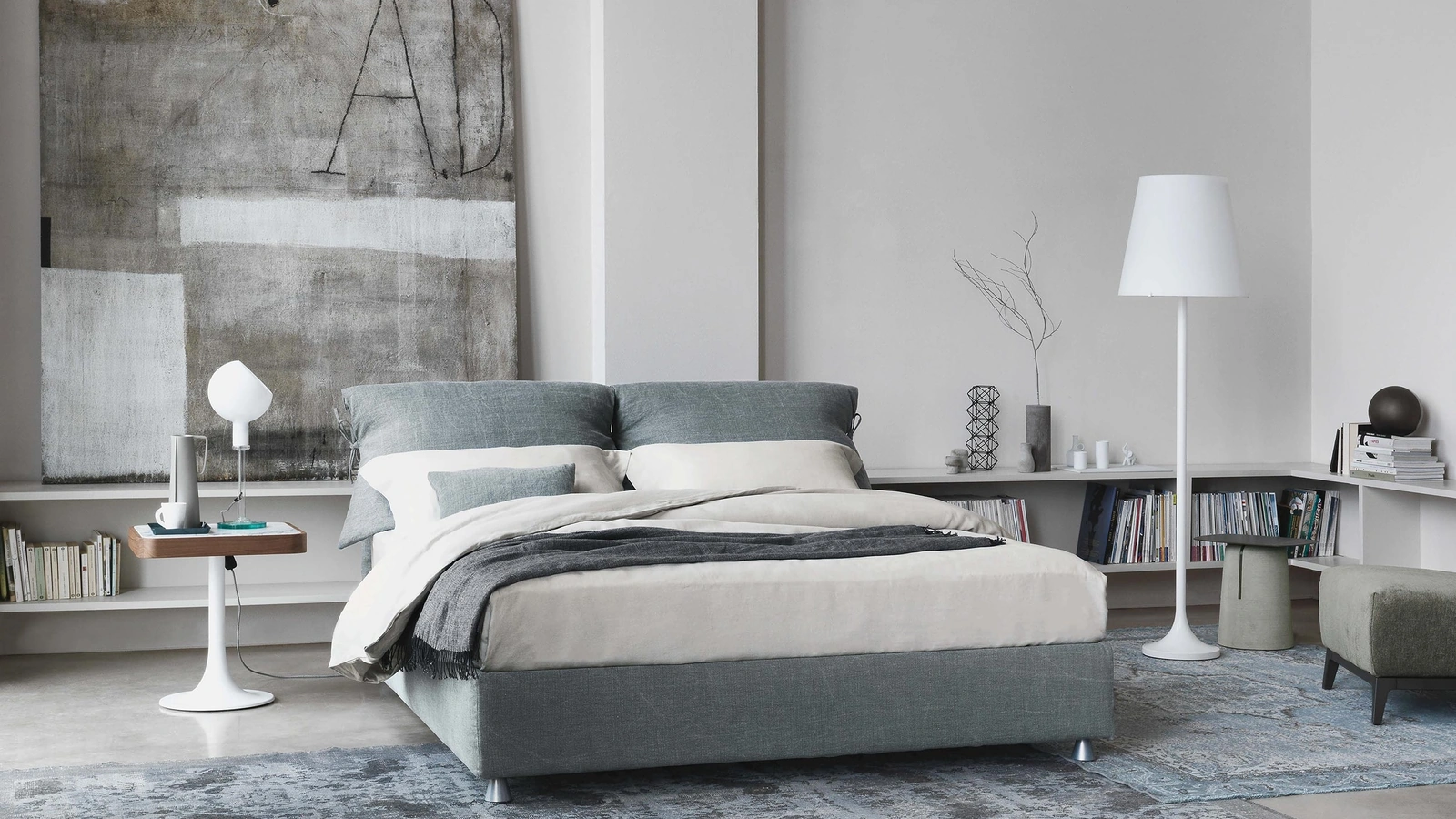 Letto matrimoniale Nathalie di Flou