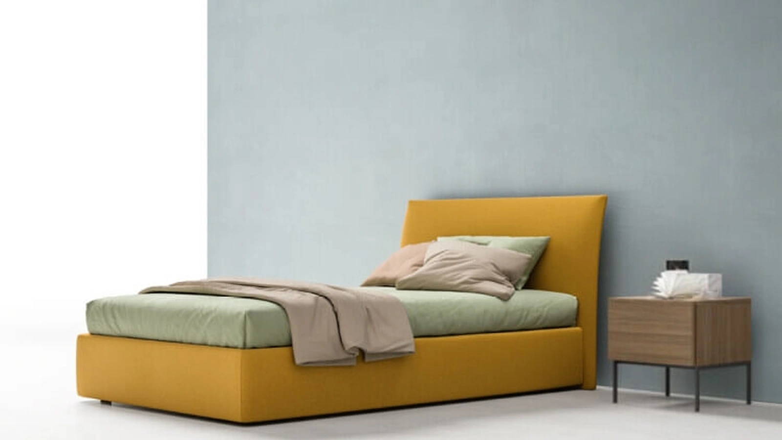 Letto singolo Slim di Zalf
