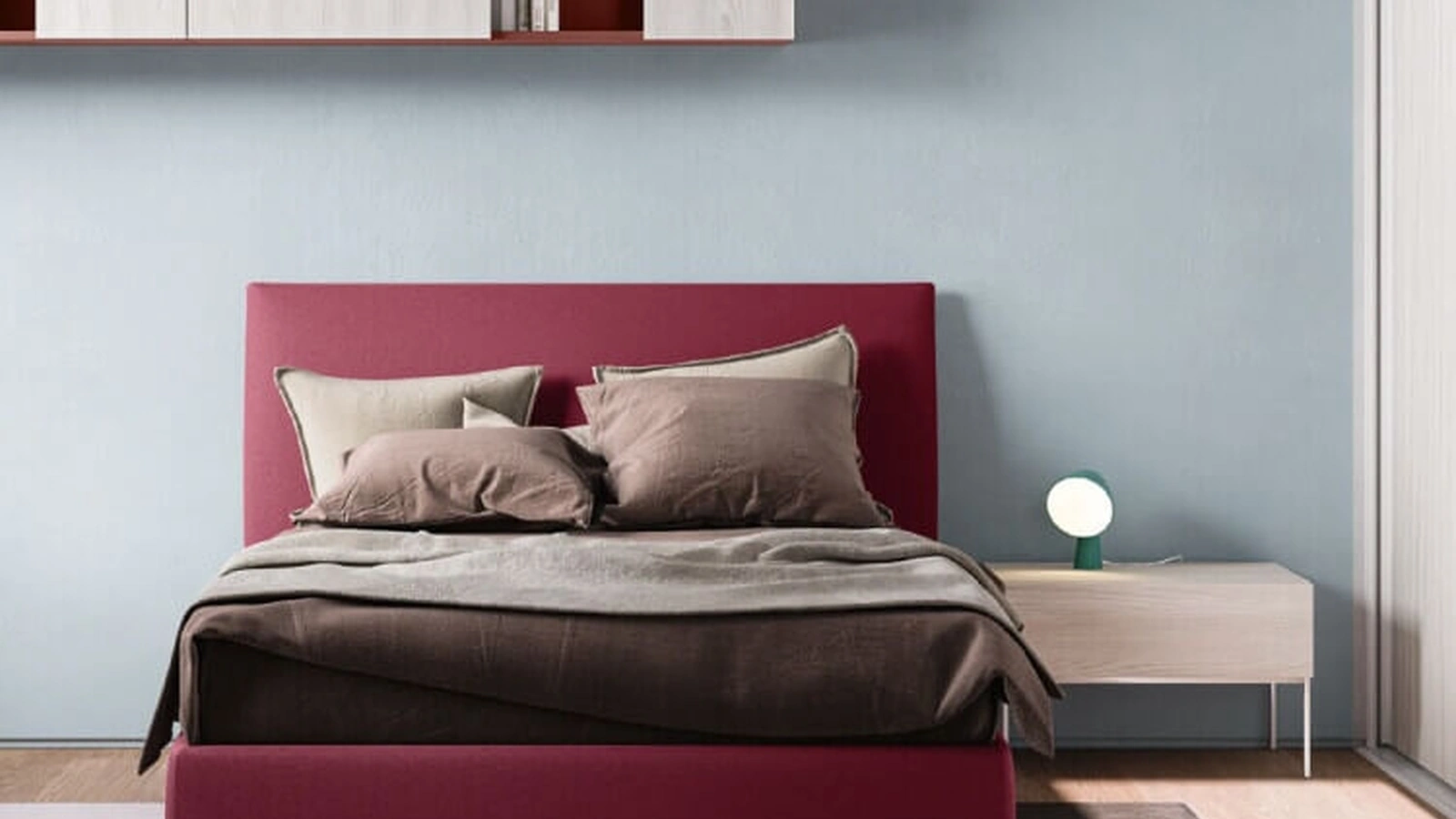 Letto singolo Slim di Zalf