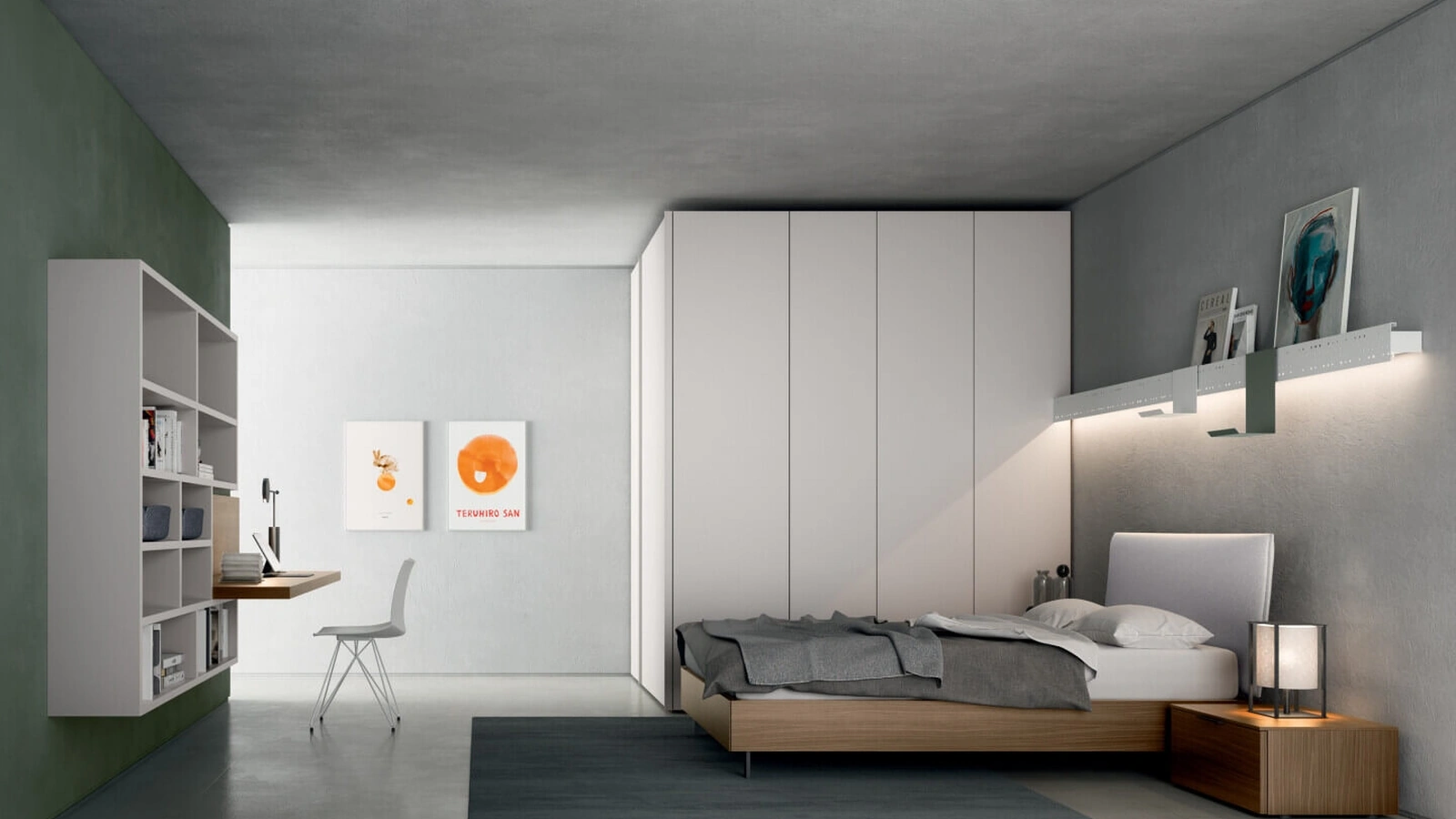 Letto singolo Soft di Zalf