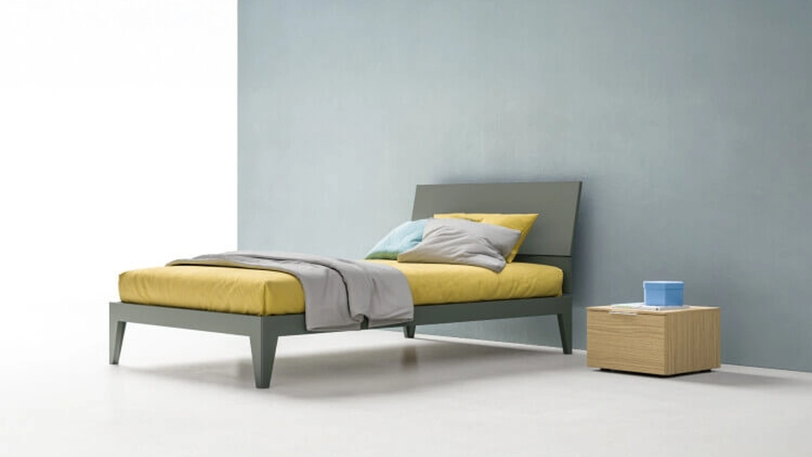 Letto singolo Fold di Zalf