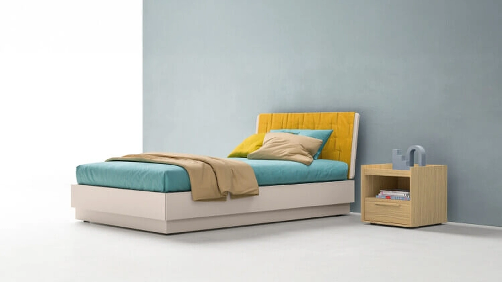 Letto singolo Tablet di Zalf
