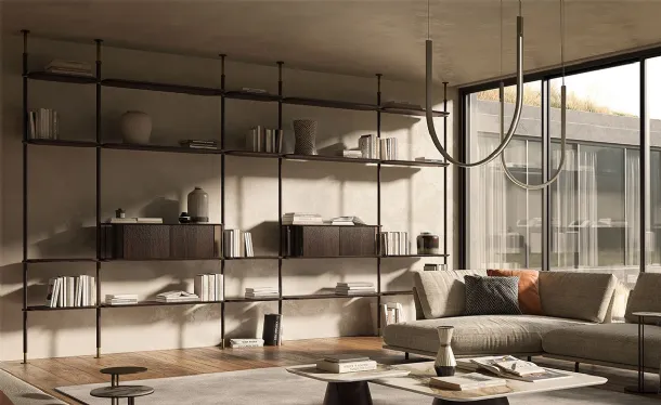 Libreria modulare Harbour di Cattelan Italia