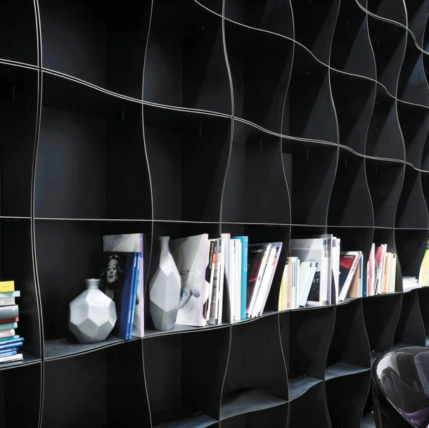 Libreria Iron - IC in metallo verniciato di Ronda Design