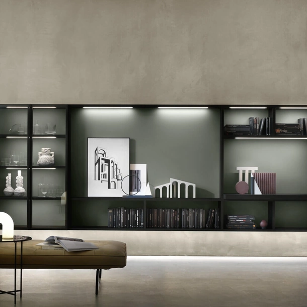 Libreria sospesa Freespace SM2212 di Zalf