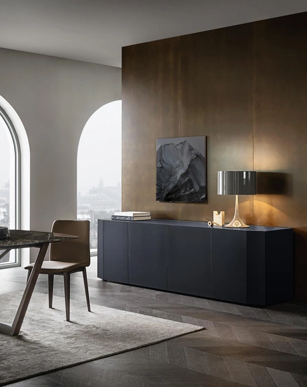 Madia Diamond in rovere laccato di Giellesse