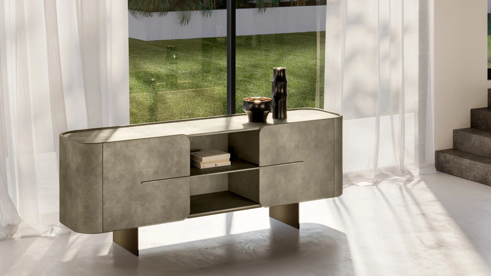 Madia Ninfa in laccato di Eforma