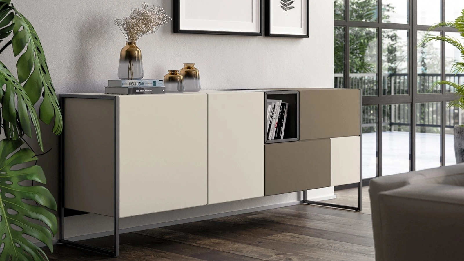 Madia Rebel RS 03 in laccato opaco di Fimar