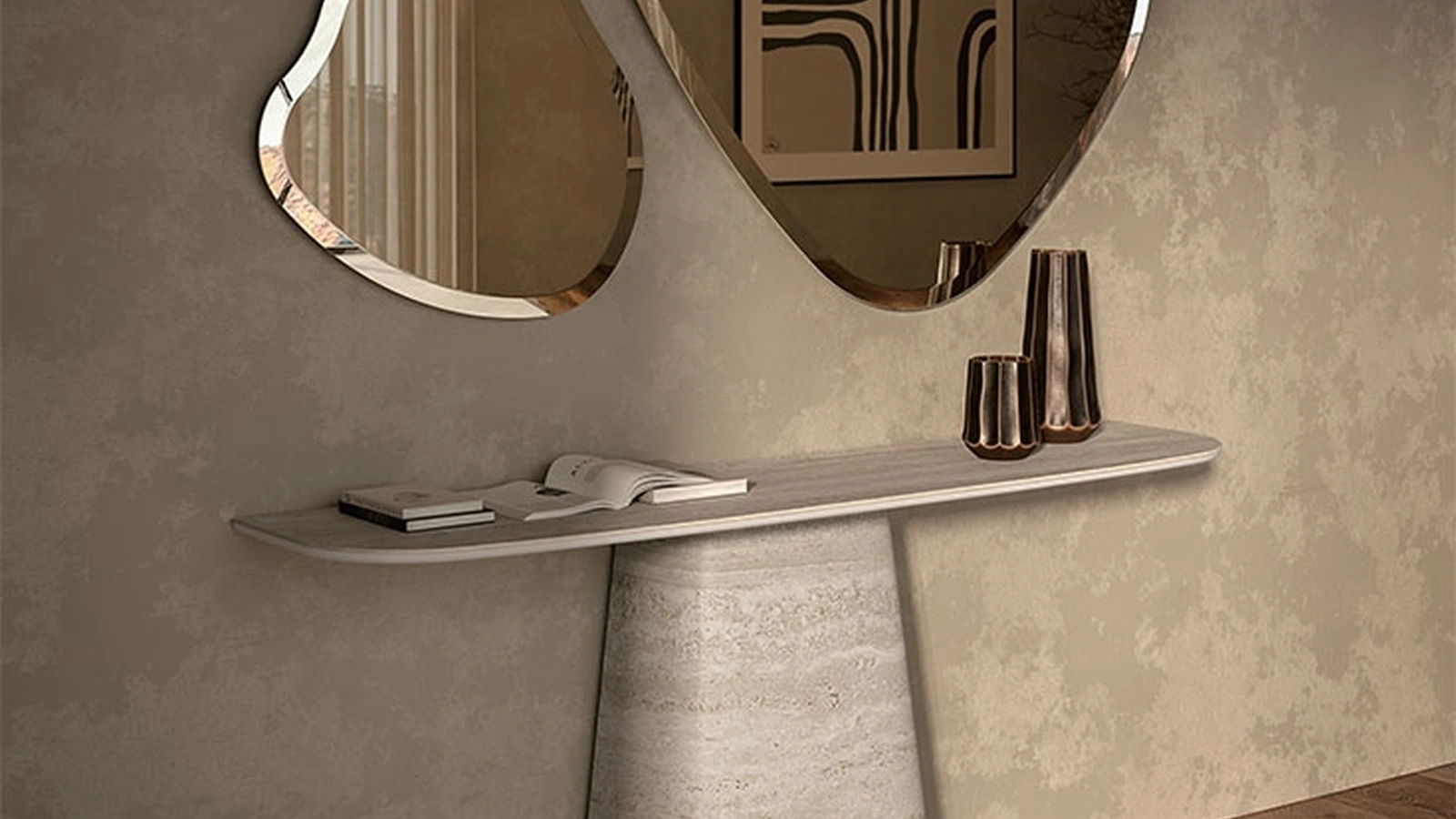 Consolle Rado Keramik di Cattelan Italia