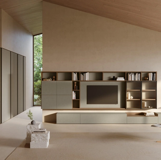 Parete Attrezzata Freespace SM2520 di Zalf