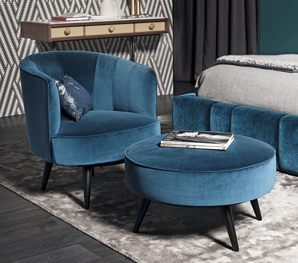 Poltroncina in tessuto Cordi di Vibieffe