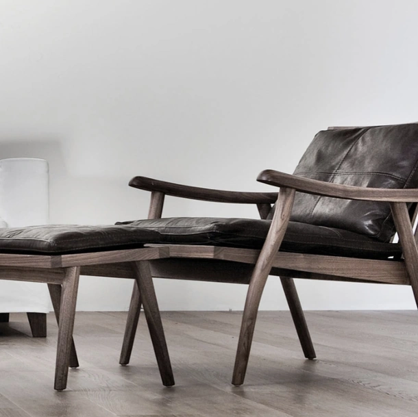 Poltroncina in pelle Fast di Vibieffe