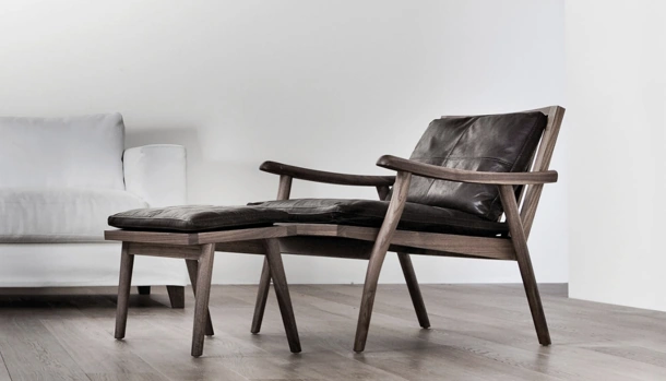 Poltroncina in pelle Fast di Vibieffe