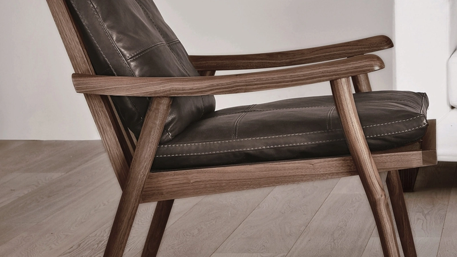 Poltroncina in pelle Fast di Vibieffe
