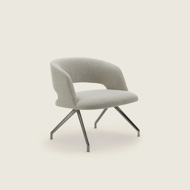 Poltroncina in tessuto Alma di Flexform