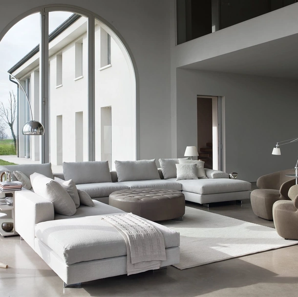 Poltroncina di design in tessuto Arom di Zanotta