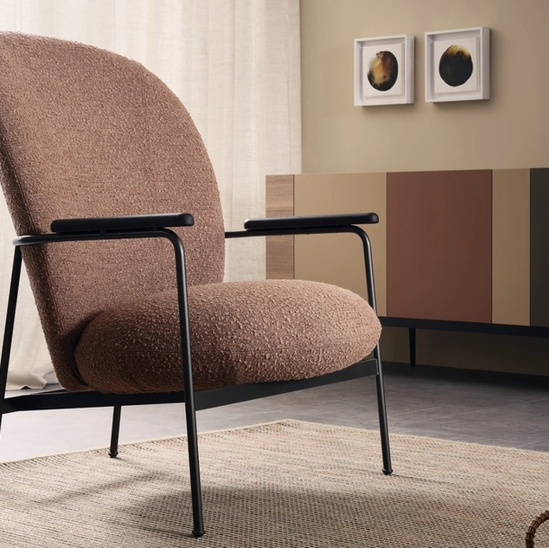 Poltroncina imbottita Claire di Lema