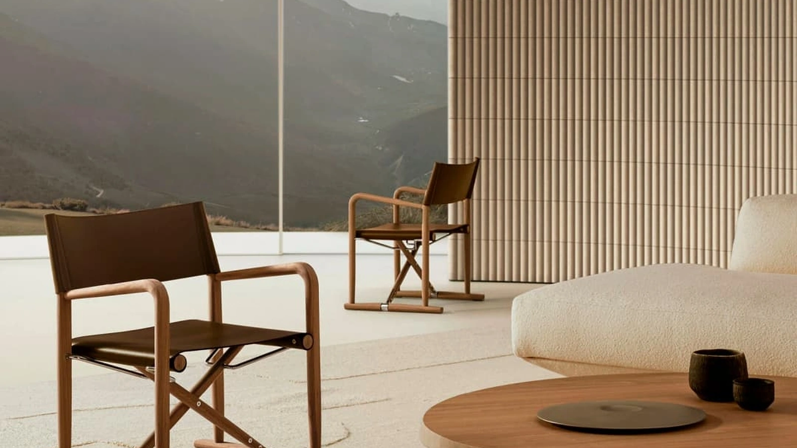 Poltroncina da regista Luchino di Flexform