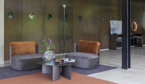 Poltroncina Pierre Shell di Flou