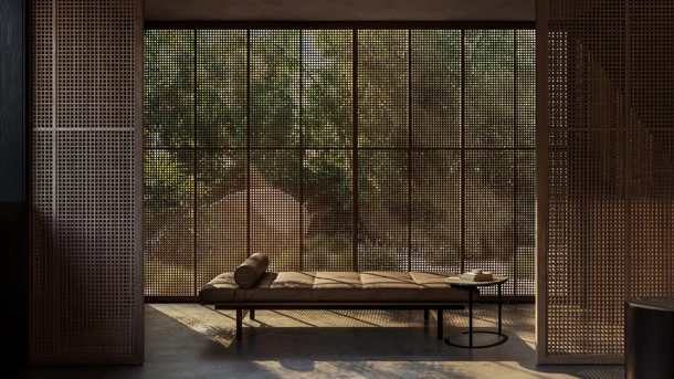 Poltrona in pelle Yard Daybed di Lema