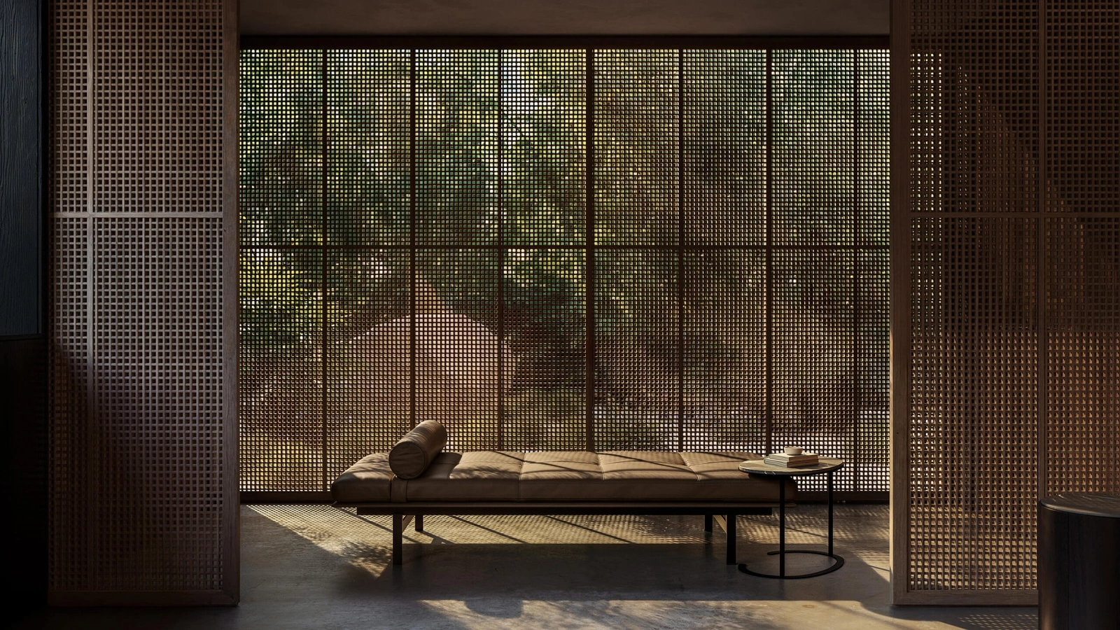 Poltrona in pelle Yard Daybed di Lema