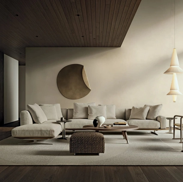 Divano angolare Soft Dream di Flexform