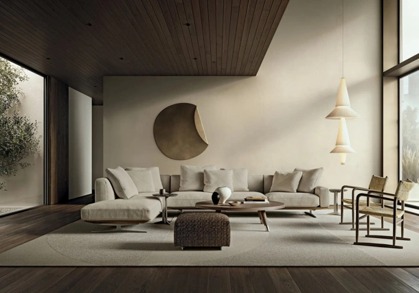 Divano angolare Soft Dream di Flexform