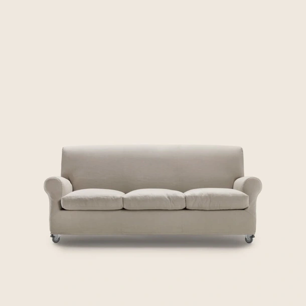 Divano lineare con rotelle Nonnamaria di Flexform