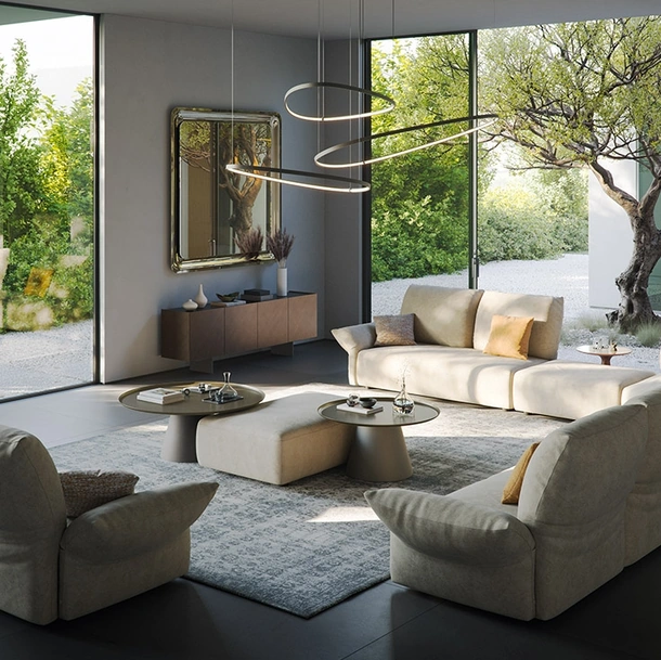 Divano angolare Sinatra di Cattelan Italia