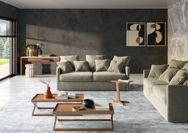 Divano Letto Tangram di Vibieffe