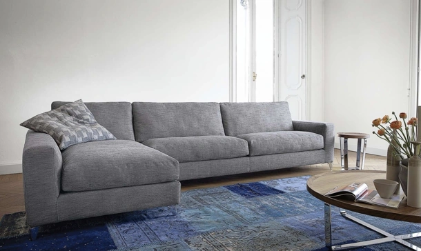 Divano con penisola Zone Comfort di Vibieffe