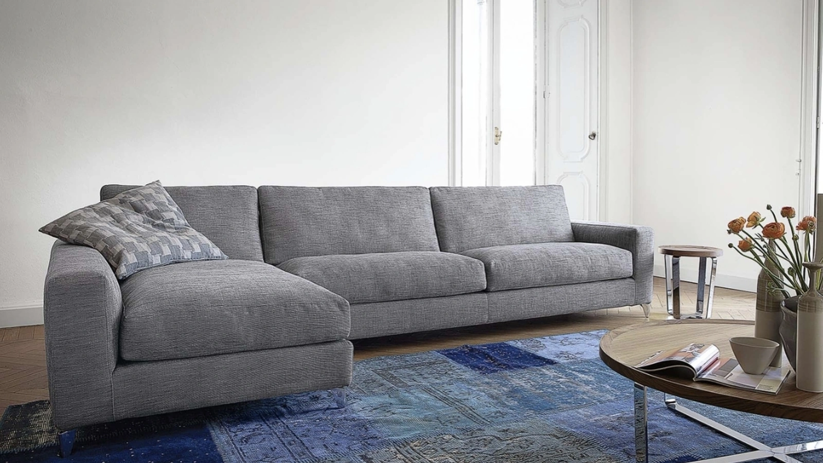 Divano con penisola Zone Comfort di Vibieffe