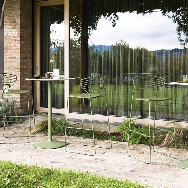 Sgabello Koki Wire di Desalto