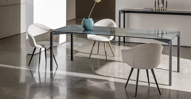 Tavolo Bone Glass di Sovet