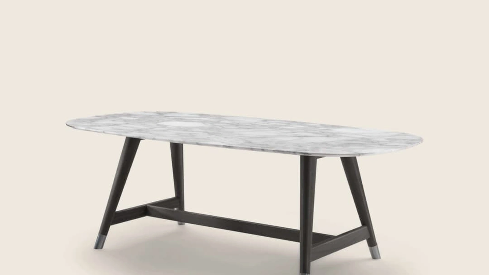 Tavolo Desco con top in marmo di Flexform