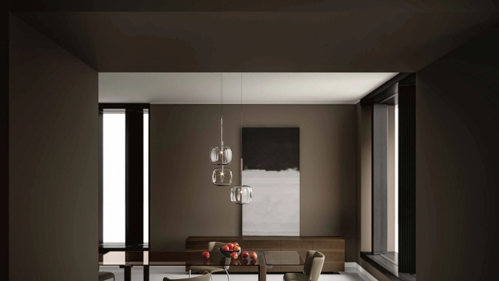 Tavolo allungabile Livingstone Dark di Tonelli