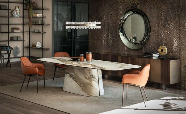 Tavolo Napoleon Keramik di Cattelan Italia