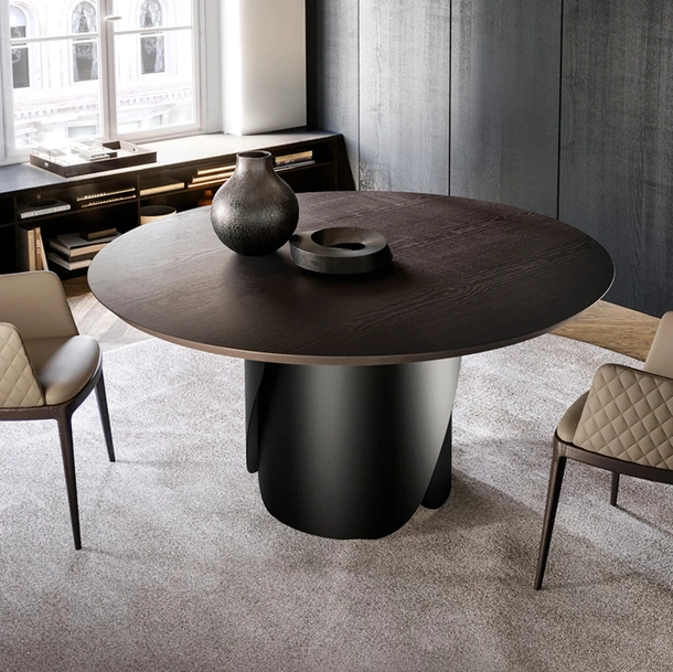 Tavolo Onda con top in legno di Eforma