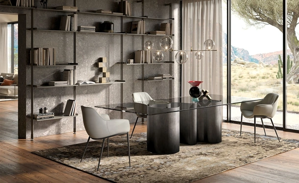 Tavolo Papel Glass di Cattelan Italia