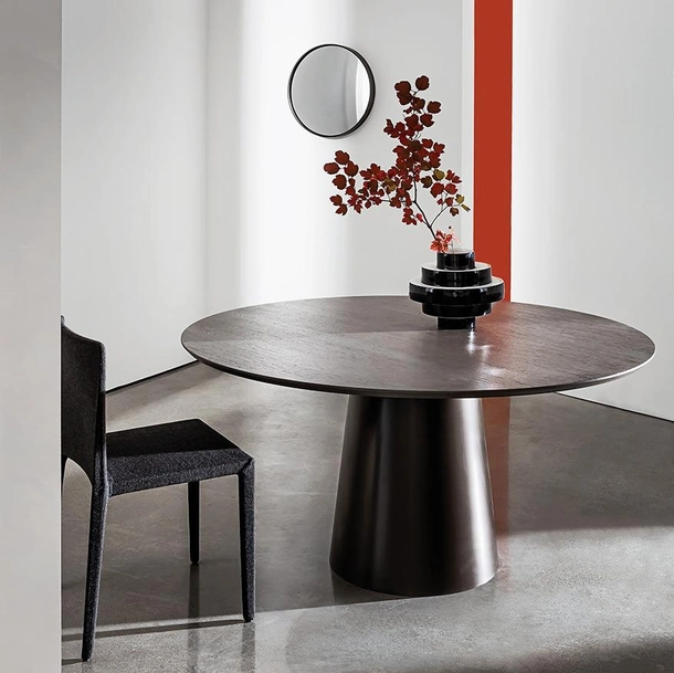 Tavolo rotondo Totem Wood di Sovet