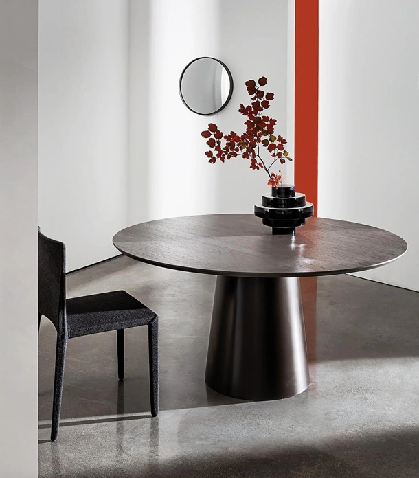 Tavolo rotondo Totem Wood di Sovet