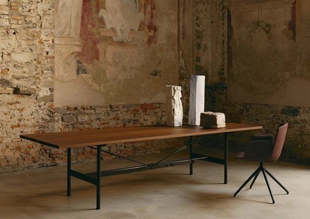 Tavolo Zinco wood di Desalto