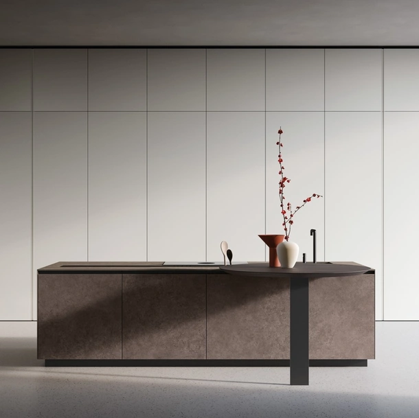 Cucina Design lineare Lain Project 3 di Euromobil