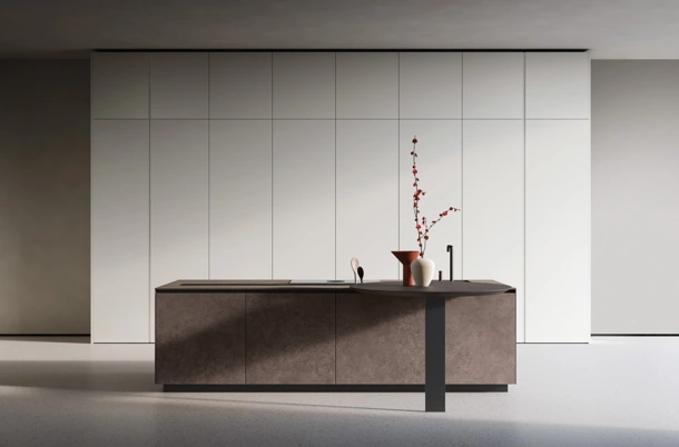 Cucina Design lineare Lain Project 3 di Euromobil