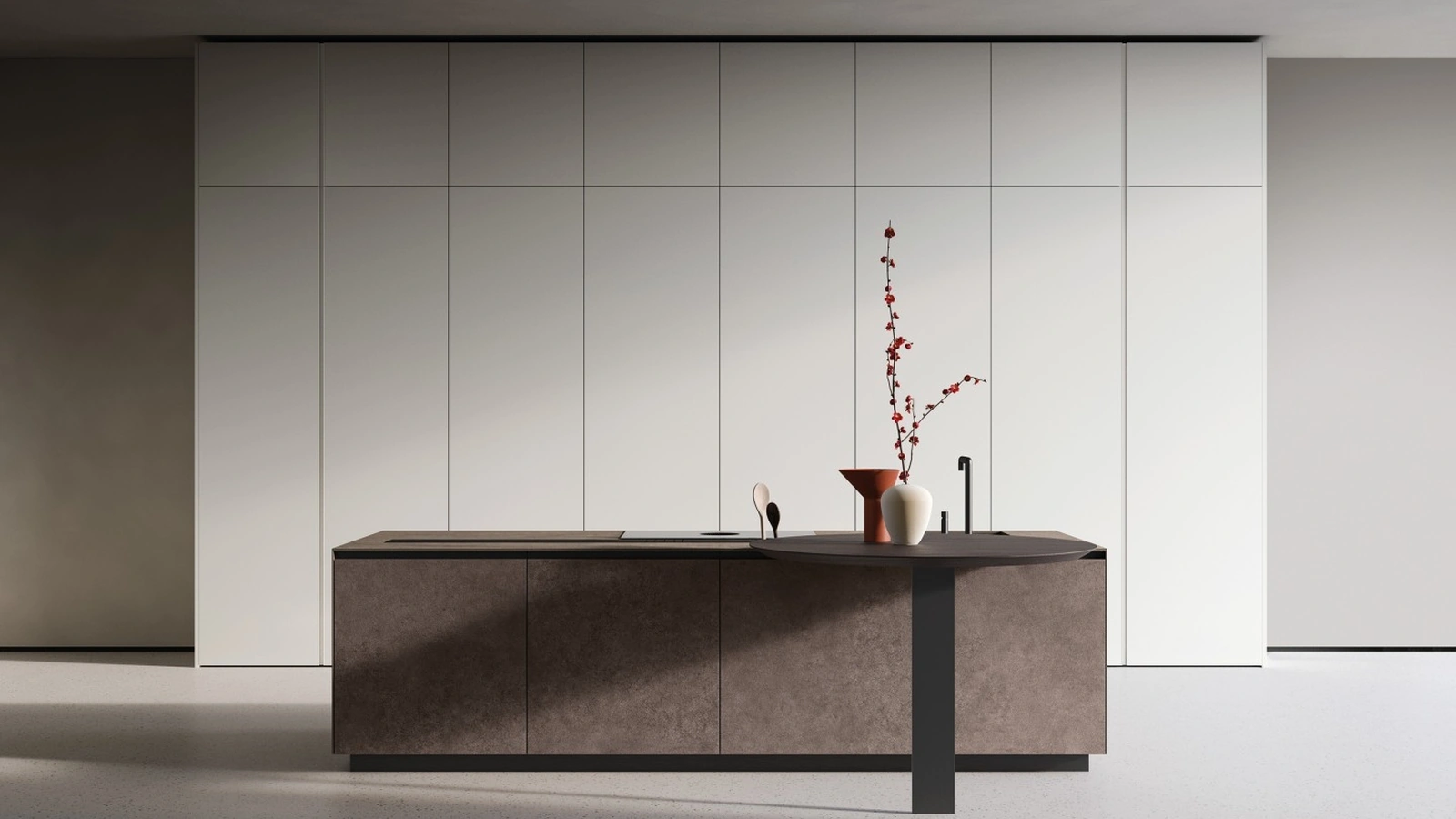 Cucina Design lineare Lain Project 3 di Euromobil