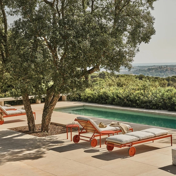 Daybed Atlante Wood di Flexform