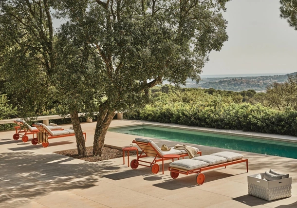 Daybed Atlante Wood di Flexform