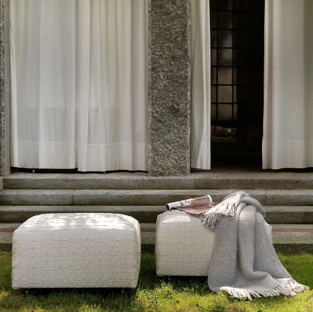 Pouf in gomma poliuretanica Bangkok Outdoor di Flexform