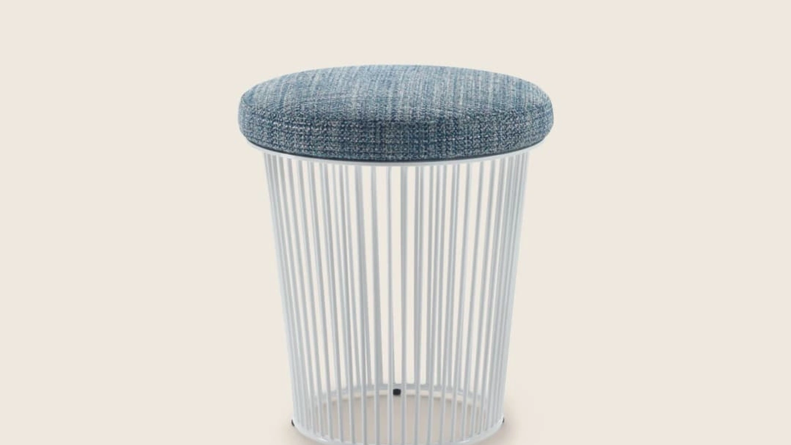 Pouf Berry Outdoor in tessuto e metallo di Flexform